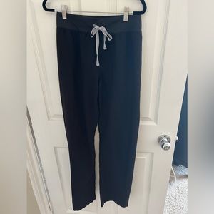 FIGS women's Black Livingston™ High Waisted - Basic Scrub Pants - S / Black